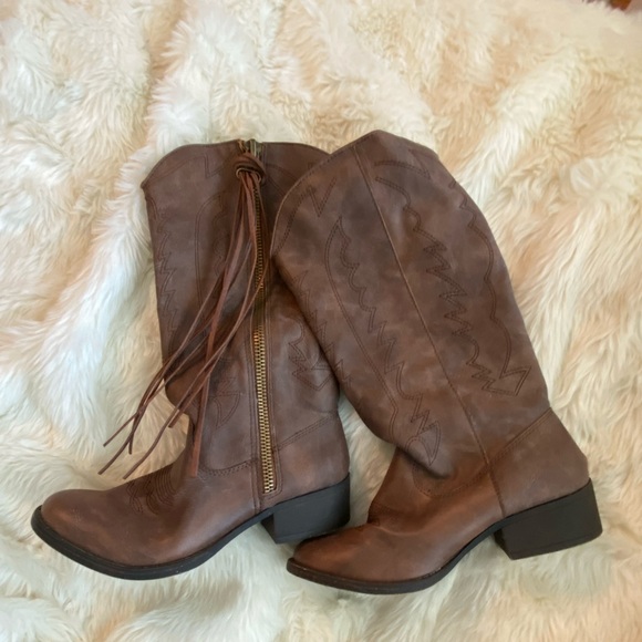 Madden Girl brown boots - Picture 1 of 7